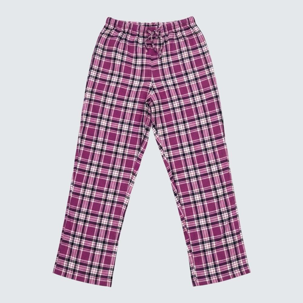 L.L. Bean Pink Plaid Pajama Pants